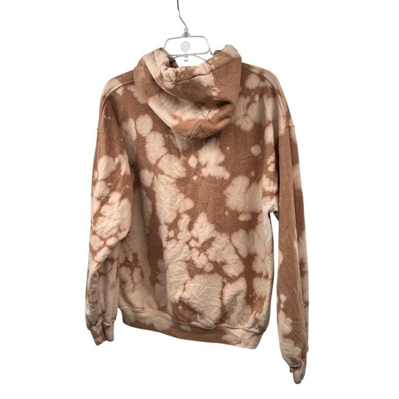 Goodie Two Sleeve Womens Tie Dye Hoodie Fierce Graphic Tan/Multi Size Mediu - Picture 7 of 8